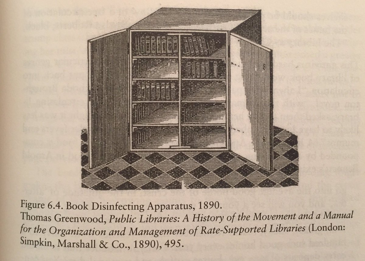 DevaniSingh's tweet photo. The library book as disease vector, 19th century edition

(from Leah Price, How to Do Things with Books in Victorian Britain, p. 195). https://t.co/miqAeq5pSW