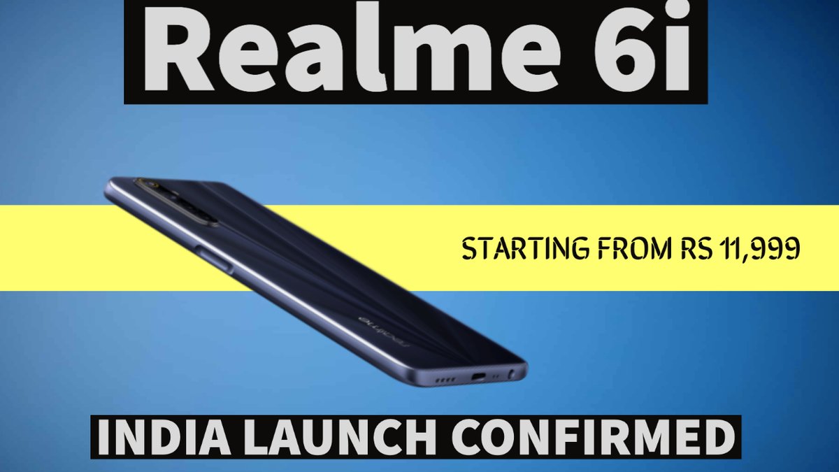 sharmagkreviews's tweet image. Realme 6i India Launch Date Confirmed, FIRST LOOK, Price in INDIA, FULL ... youtu.be/t2U8S7Ee8Fk via @YouTube #PowerfulPerformanceProDisplay #realme6i #realmeindia #realme #Flipkart