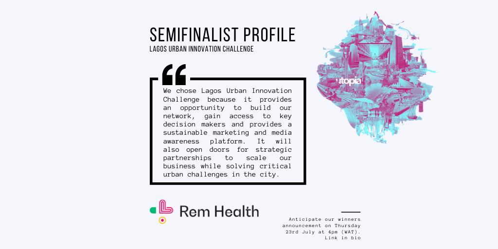 utopia_lagos's tweet photo. Rem Health @ticafrika is a full-suite child and maternal care system that includes immunization management and disease surveillance tracker.Learn more:
https://t.co/NcdmxY11oK @lagosinnovates  @SkollFoundation @awscloud @BusInsiderSSA https://t.co/BkOuFG4cea
