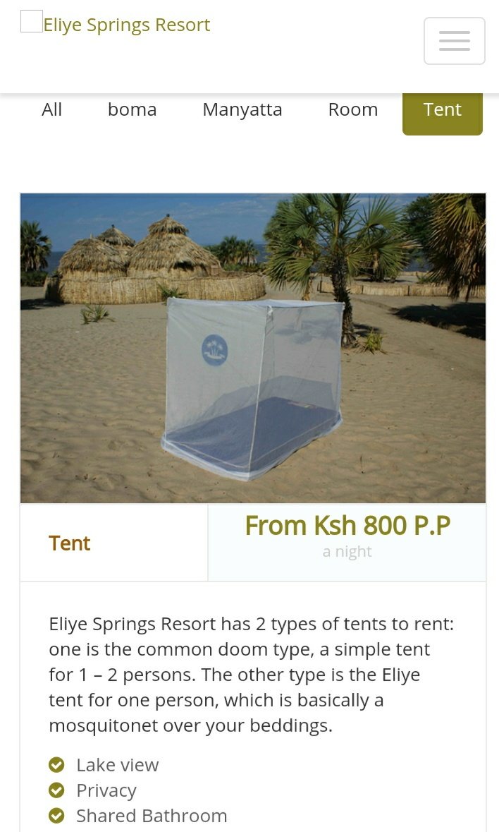  @eliyesprings has varied accommodation depending on your budget. Was tempted to try one night at the "tent" but I saw a scorpion & that was the end of that temptation. Dennis, the resort manager was wonderful, they offered their fridge for my cheeses, sausages and polony
