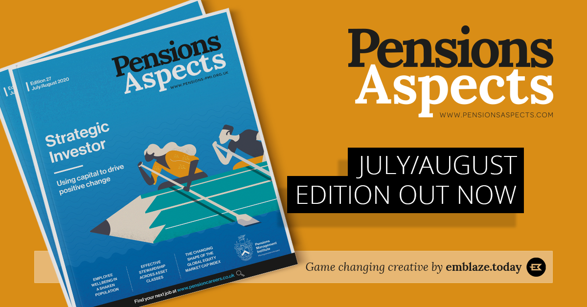 PMIPensions's tweet photo. Read our latest Pensions Aspect magazine. Our July/August issue concentrates on strategic investment, using capital to drive positive change and more...
Available to PMI members: https://t.co/jtkjM9CwZV
#PMIpensions #pensions #pensionsaspects https://t.co/2PG8BKciRg