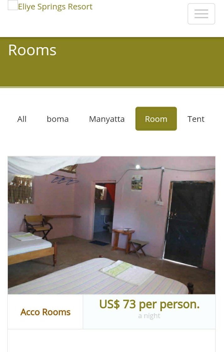  @eliyesprings has varied accommodation depending on your budget. Was tempted to try one night at the "tent" but I saw a scorpion & that was the end of that temptation. Dennis, the resort manager was wonderful, they offered their fridge for my cheeses, sausages and polony