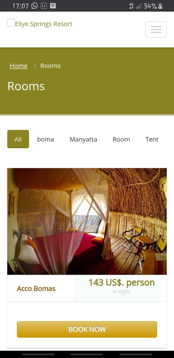  @eliyesprings has varied accommodation depending on your budget. Was tempted to try one night at the "tent" but I saw a scorpion & that was the end of that temptation. Dennis, the resort manager was wonderful, they offered their fridge for my cheeses, sausages and polony