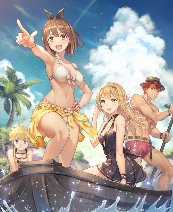 『ライザのアトリエ2』発表されましたね!
街へ出て、いよいよ冒険本番という感じで楽しみ!

クラウディアも登場するようで何より☺️
#ライザのアトリエ 