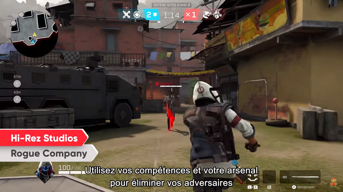 Nintendo Actu on Twitter "Voici quelques images de Rogue Company, un jeu de tir multijoueur en