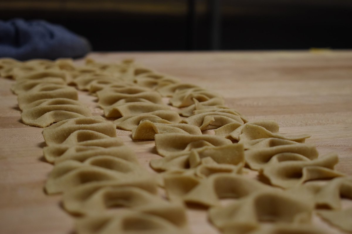 Edgeinpeoria's tweet photo. We call it Farfalle, but you may know it’s as Bow-Tie pasta! 

Photo by @carboy_2001 https://t.co/1ffiJbUUub