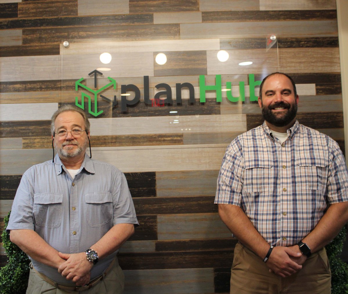 planhub's tweet photo. Our #PlanHub sales team is growing, and has added two new team members! Pictured from left to right, we welcome Bob Bilello, and Nick Schroeder! Cheers π.
#teamgrowth #techcareers #constructionsoftware #constructionbidsoftware #constructiontech #constructiontechnology https://t.co/k57GO6pY1K