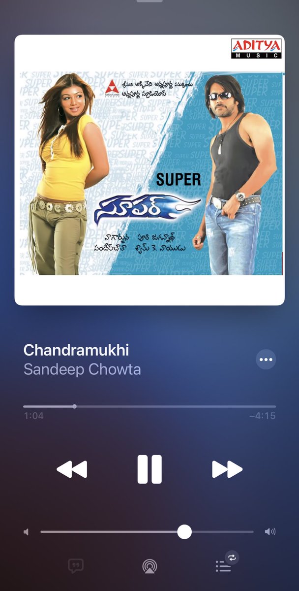 Super Trendy Album from #SandeepChowta 👌🏻 One of my Fav too, iPod days 📱 #15YearsForStylishSuper