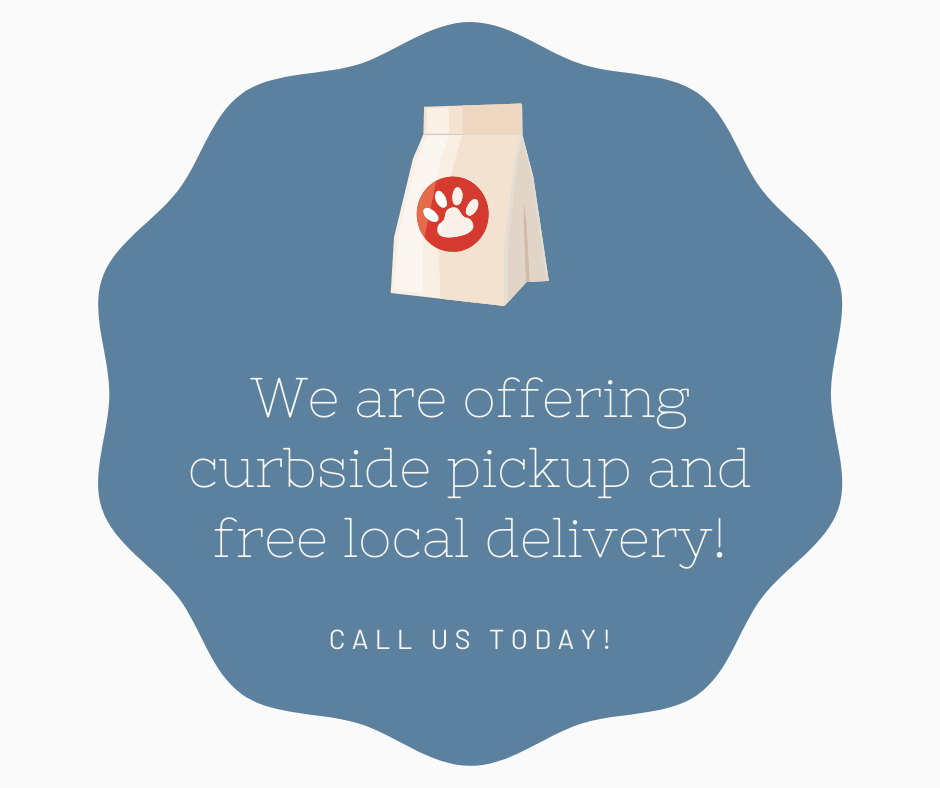 While our store is currently closed for walk in, we are providing curbside service and free home delivery.  Give us a call  941-921-7546.  We are open from 7 am - 3 pm Monday - Friday.  #petsupplies #sarasota #servinguphealthy