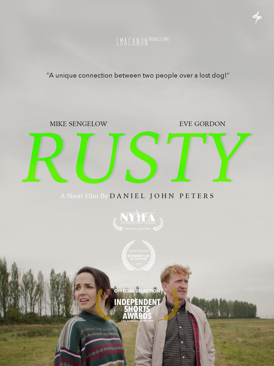 My short film ‘Rusty’ is slowly making selections into Film Festivals :) 

<a href="/NYIntFilmAwards/">NYIFA® • New York International Film Awards</a> <a href="/IShortsAwards/">Independent Shorts Awards</a> <a href="/mikesengelow/">Mike Sengelow</a> <a href="/EveE1izabeth/">Eve Gordon</a> 

#shortfilm #lowbudgetfilmmaking #filmmaking #filmfestivals #indiefilmmaker