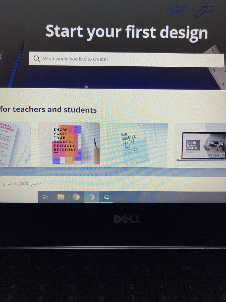 Blairsb's tweet photo. Loving the new resources I’m learning about on #KYGoDigital ! Canva is cool! https://t.co/fuSIhiINE3