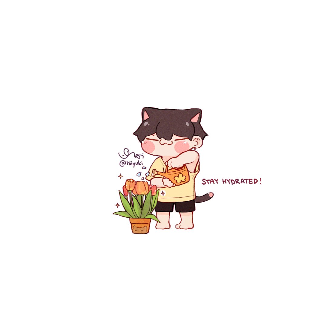 nyoomgi wants you to stay hydrated! 🌷#drink_water #yoongi #suga #bts