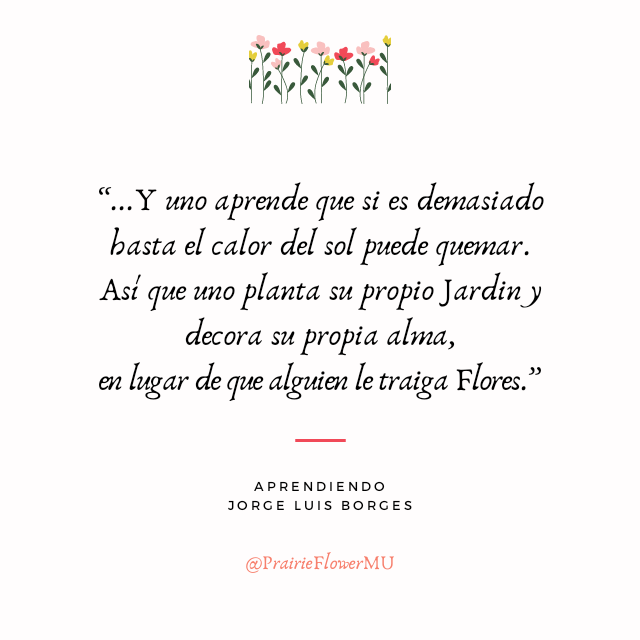 PrairieflowerSD's tweet photo. 🌸» ¡Fᥱᥣιz ᥣᥙᥒᥱs Mιᥲmι!

#PrairieQuotes https://t.co/8xyDWEP2lC