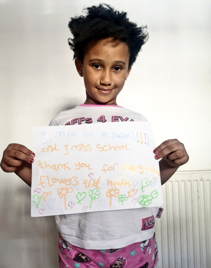 missvenuss's tweet photo. @MrJaffer1 @Centralprimary Mr Jaffer, Sofia got really emotional when she watched your message ❤️
She also loved every second.. 
Thank you for everything! https://t.co/Waq3ad5eUb