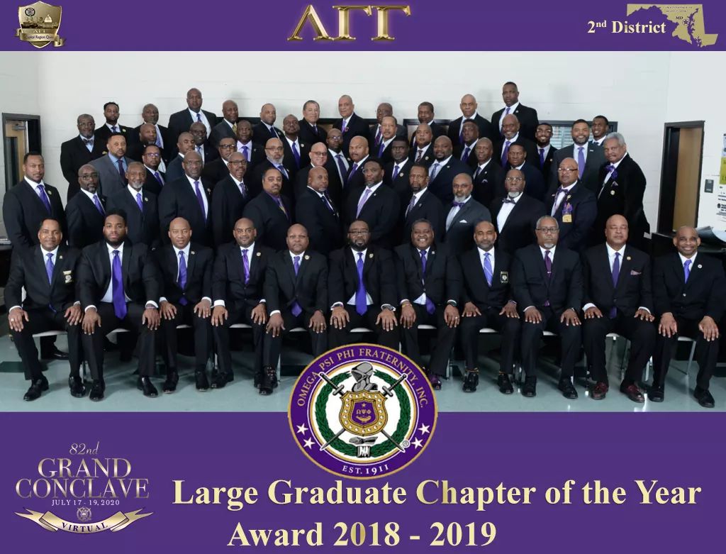 Congratulations <a href="/LGGQUES/">Lambda Gamma Gamma</a>, for being recognized as the Large Chapter of the Year for 2018-2019 by <a href="/OfficialOPPF/">Omega Psi Phi® Fraternity</a> at the 82nd Grand Conclave (Virtual)!!!
