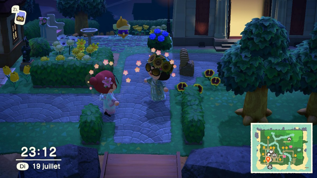 PonyoIsle's tweet photo. Mon premier ptit visiteur hier; @Aries_Mermaid #AnimalCrossing #ACNH #NintendoSwitch https://t.co/18otpILozY