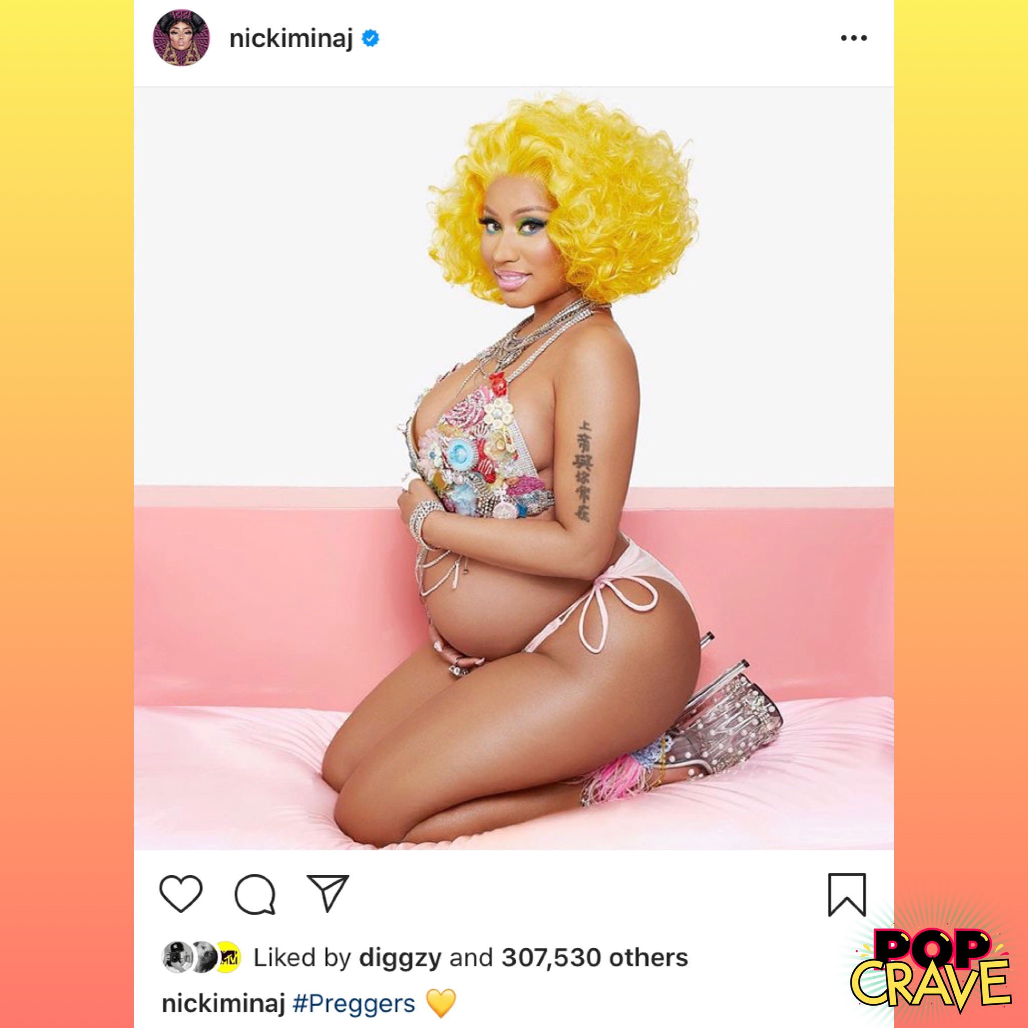 Pop Crave on X: Nicki Minaj shares adorable overjoyed video of