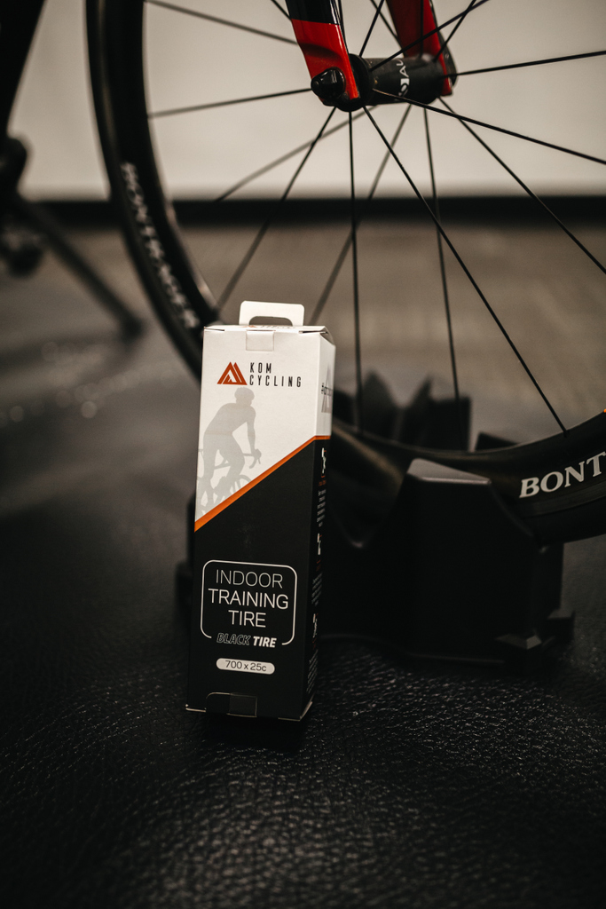 Better traction. Less noise. Longer lasting. Don't square out your road tires on the trainer. That's why we created our indoor trainer tire optimized for performance on the trainer so you can save your road tires for where they were meant to be ridden - the road.