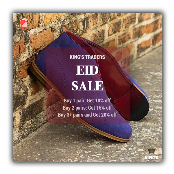 Spotiime's tweet photo. Step out in style over #Eid with a pair (or three) of handcrafted shoes from King's Traders.
For a limited time only, you can now save up to 20%.
Hurry, the Eid sale ends 31 July.
Use #Spotii online at the checkout to #SplitOver4 https://t.co/Gll3aq8qtf
