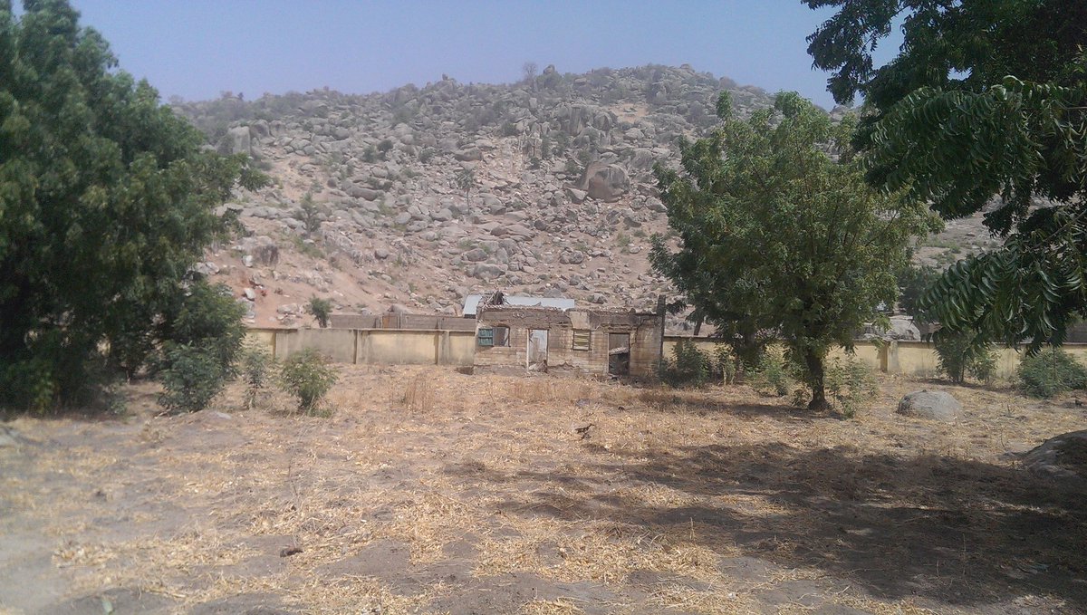 Whatever gist I give is a first hand that I witnessed and heard directly from the horses mouth. Most trips were by road in a convoy, and few by Helicopter. The image here is Gwoza. Partially accessible only through helicopter. By road is a death trap nobody will want to risk.