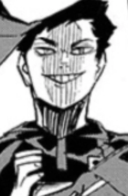 and then theres iwa-chan, the man who beefed up an entire team to gang up on oikawa 