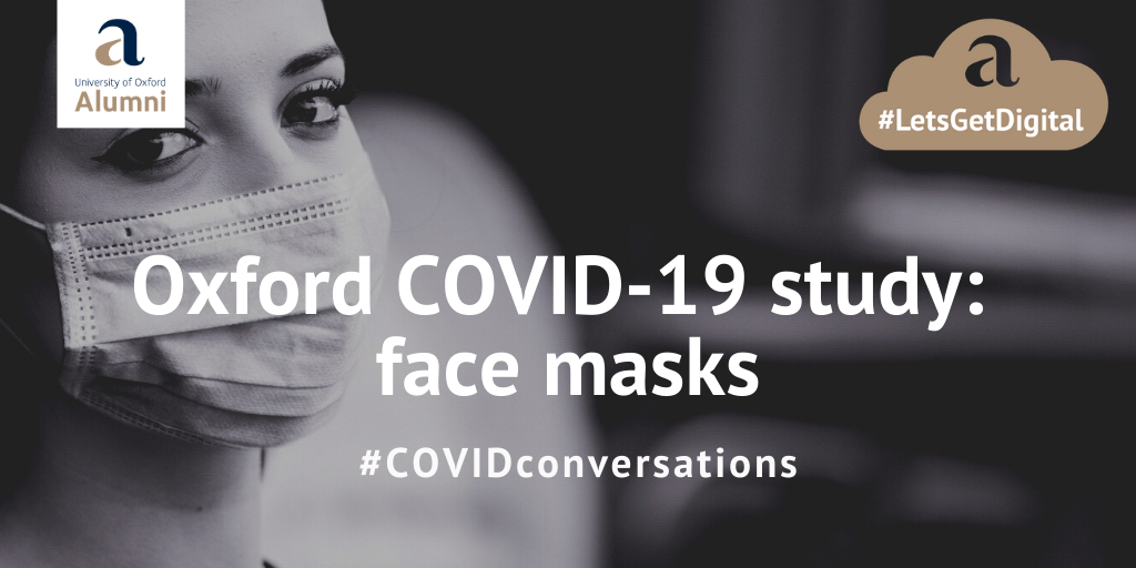 oxfordalumni's tweet photo. #COVIDconversations continue on Wed 22 July 1.15–1.45pm (BST) with Professor Melinda Mills, Director of @OxfordDemSci, discussing the effectiveness of different face mask types and coverings. 

Ask your questions >> https://t.co/xPomRftwqB
#facemaskswork https://t.co/xNLmHI2Jgw