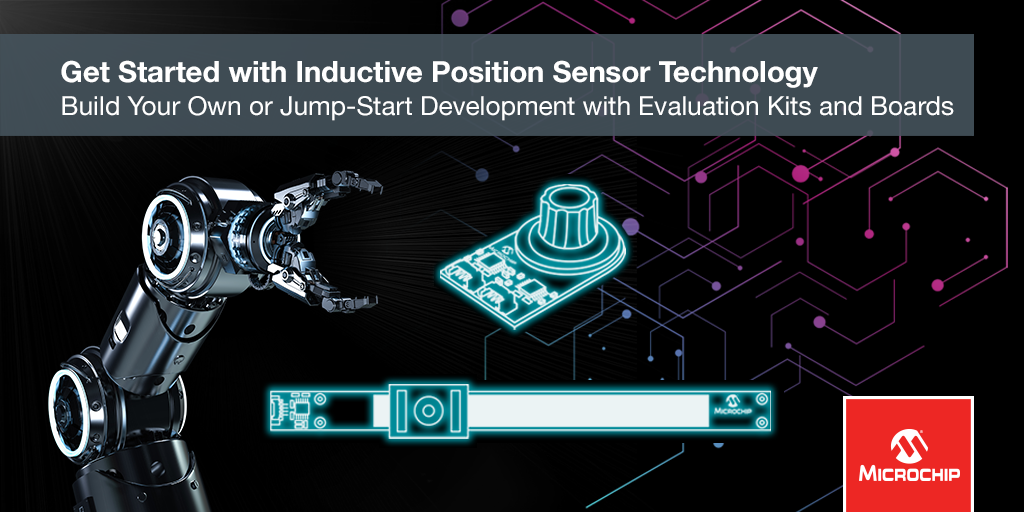 MicrochipTech's tweet image. Get started with #InductivePositionSensors. Build your own #sensor with our three-step system or try our evaluation kits and boards. mchp.us/3j13iAN #InductivePositionSensor #PositionSensor #Sensors