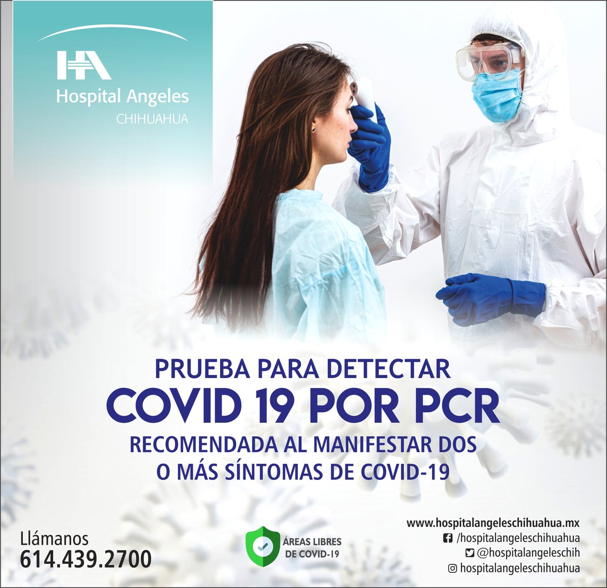 AngelesChih's tweet photo. Si presentas dos o más síntomas de COVID-19 te recomendamos hacerte esta prueba.

Informes ☎ (614) 439-2700

#HospitalAngelesChihuahua
#YoSoyAngelesChihuahua
📍 Hacienda del Valle No. 7120 Chihuahua (Chihuahua) https://t.co/DHDljvvnSP
