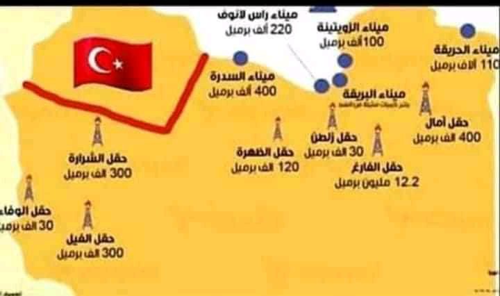 libya_ahale's tweet photo. الخط الاحمر لتركيا في #ليبيا
نفط غاز لا 
هي تتاجر فقط بارواح البشر https://t.co/hohvpUVVNy
