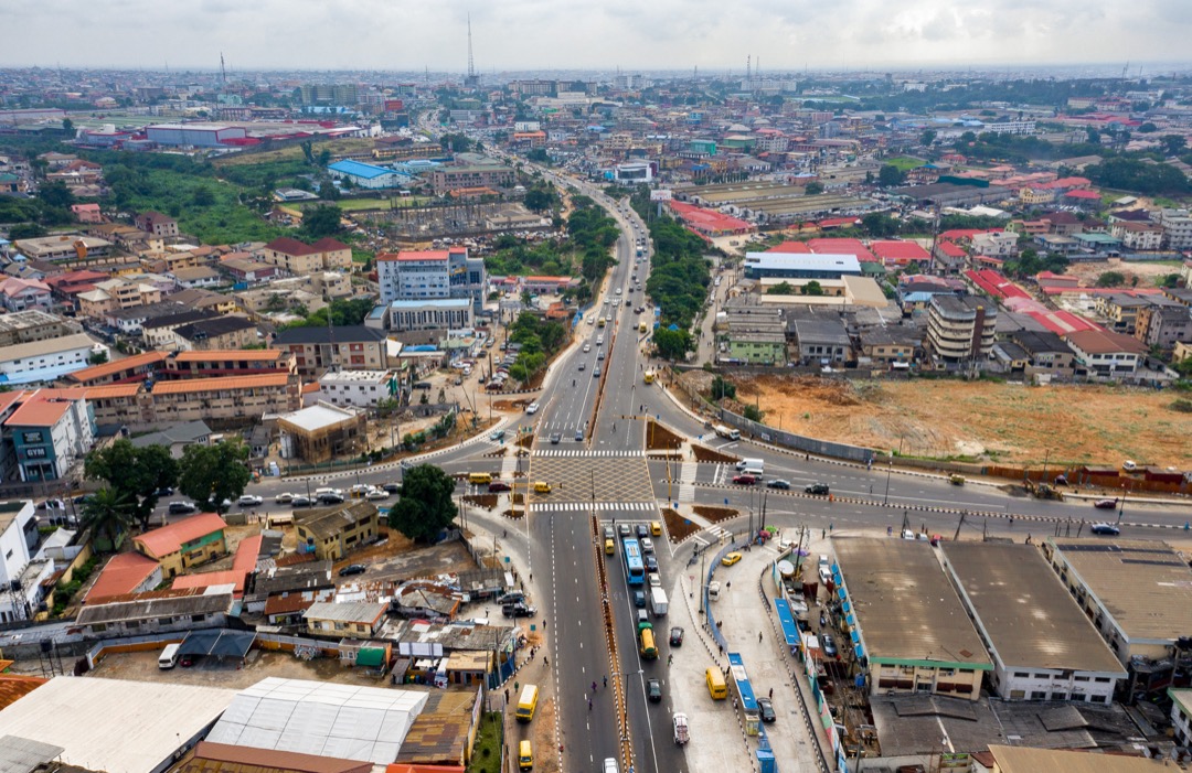 jidesanwoolu's tweet photo. What used to be the Allen Avenue roundabout now wears a new look. 

#ForAGreaterLagos https://t.co/3fyViGcfFG