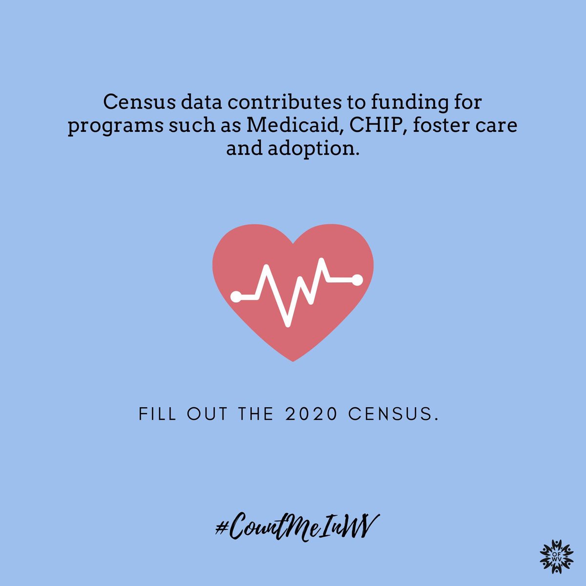 WVAHC's tweet photo. Have you and your family been counted yet? You still have time to be counted, it’s quick and easy. Do think West Virginians deserve better? Then do your part and be counted. You can go to https://t.co/Rc77qYtYH4 #countmeinwv https://t.co/4M6kiSJAs8