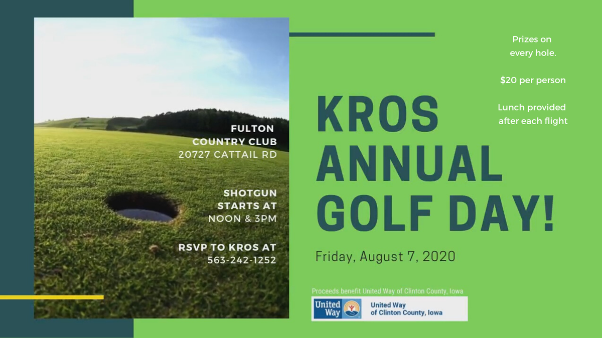 UnitedClinton's tweet photo. Prizes on every hole, inc $10k for the first hole-in-one on Hole 8! Proceeds benefit UWCCI. Limited places, register today! 

#clintoniowa #clintonia #fultonil #quadcities https://t.co/5TjeTUrj2M