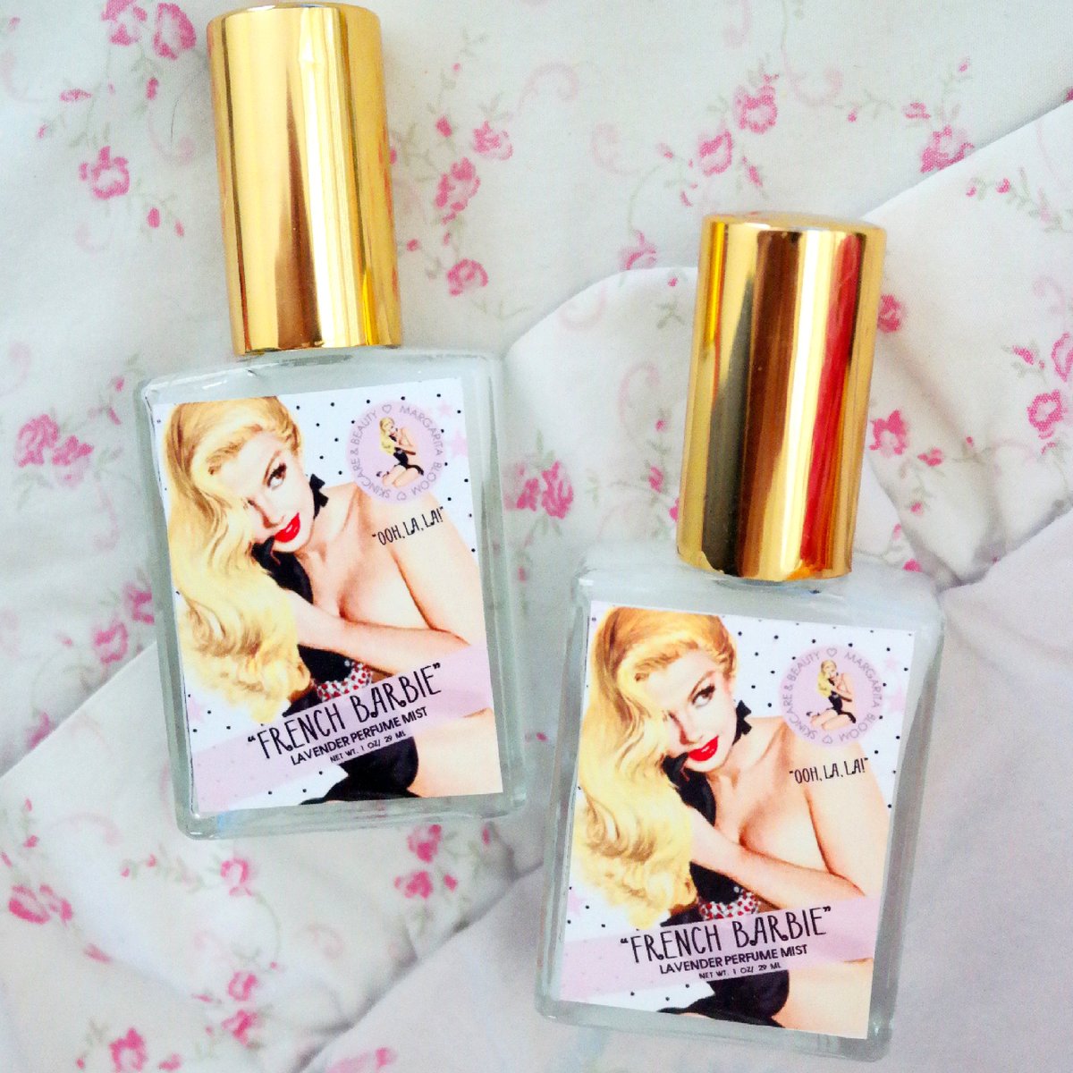 MargaritaBloom's tweet photo. Our French Barbie Lavender Perfume Mist is soooo soothing and heavenly! πππ Only $15! We also offer custom ordering so if you want any other lavender potions we can do it! πβπβπβ
.
#margaritabloom #perfumes #retrobarbie #frenchbarbie #aesthetic #bathtime #bathtub https://t.co/jCOHNnYDtL