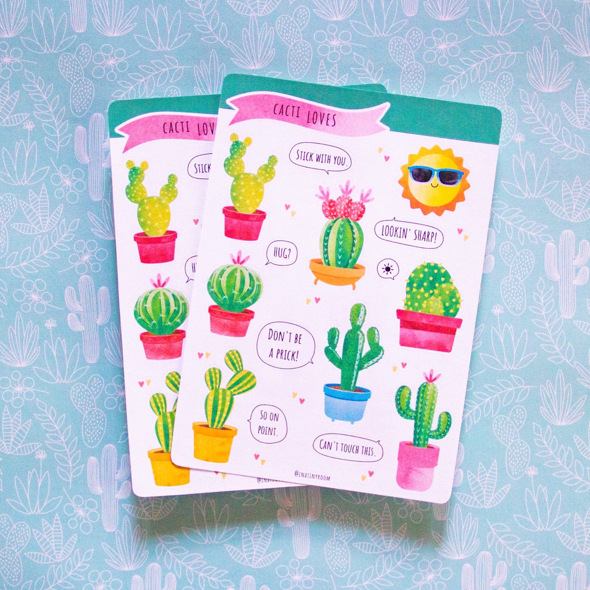 Inatinyroom's tweet photo. Looking for forever home. They need hugs and lot of loves. 🥺  https://t.co/4DpQIrZDO9  
.
Don’t forget to check out our promotion! 🧚🏻
.
#cactuslover #bujostickers #bujo #bulletjournal #weeklyspreads #gardening #notebook #bujo2020 #บูโจ #diary #cacti https://t.co/wvvEZ4ASz6