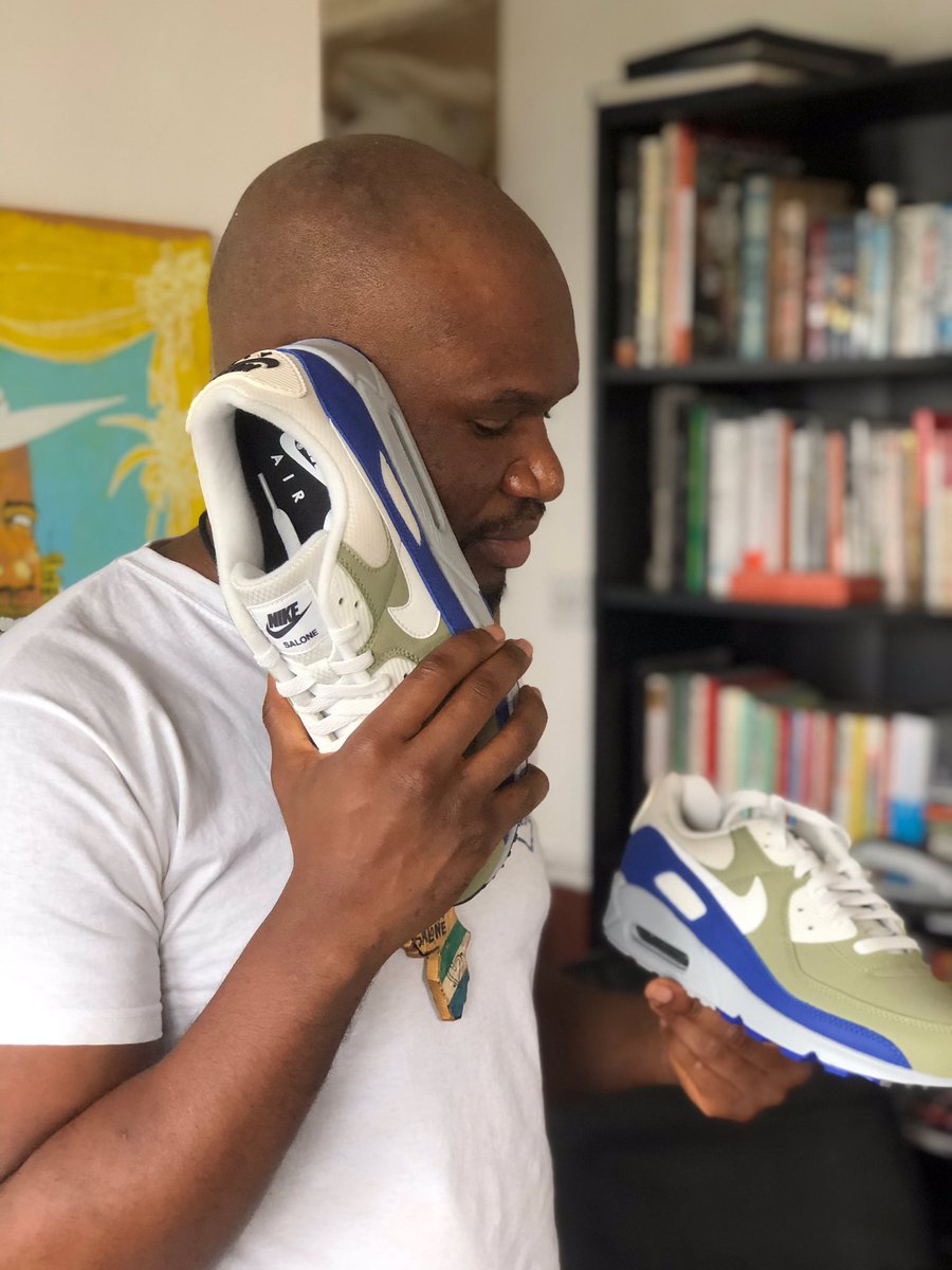 Young_Salone's tweet photo. Our very own @Black_Supahero has guest-designed The 232 aka 𝗧𝗛𝗘 𝗕𝗜𝗚 𝗙𝗟𝗘𝗫⁣
⁣
🗣 Available for 10 days only⁣
⁣
If you’ve not signed up to our newsletter, what are you waiting for?⁣!
⁣
🇸🇱👟🇸🇱

https://t.co/VKDkfI9XKF https://t.co/tqFfaOCeaE