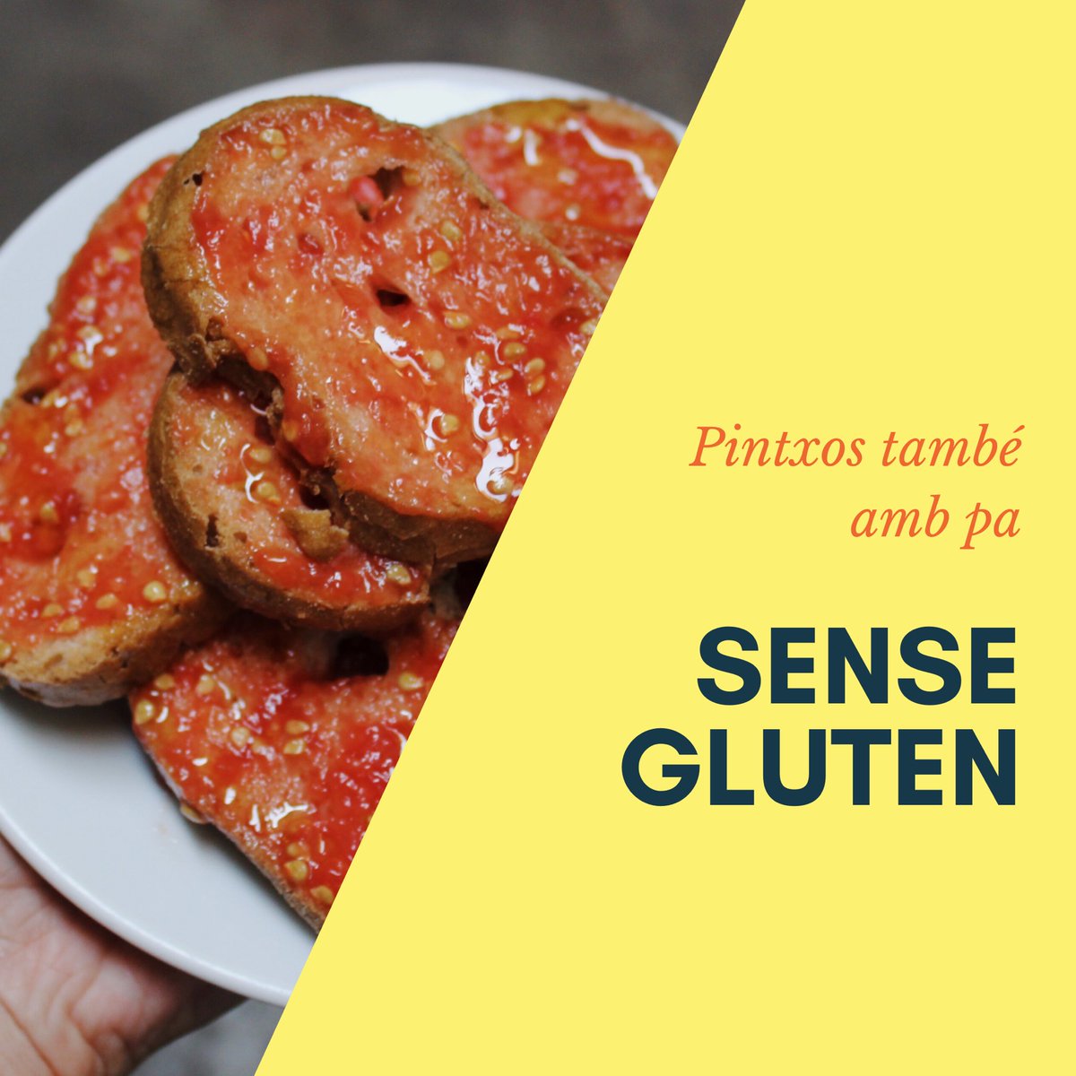 BodegaLoPinyol's tweet photo. Ets intol.lerant al #gluten? A Lo Pinyol tens l’opció de demanar els pintxos i entrepans amb pa sense gluten 🥖
#glutenfree https://t.co/ZoFvnpOVQy
