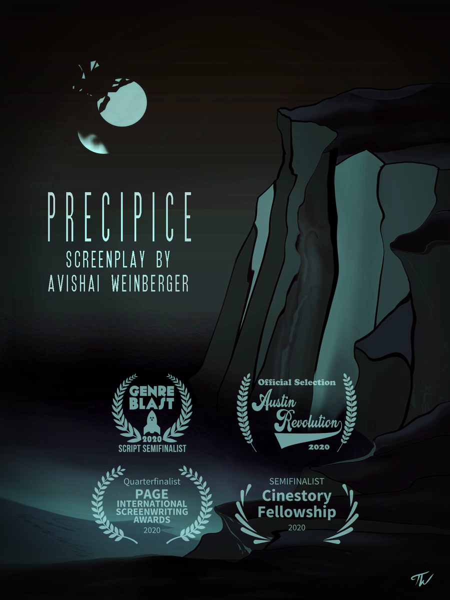 Got 2 awesome bits of script news! My sci-fi feature PRECIPICE is now:

- A semifinalist at @CineStory, a fellowship retreat I love dearly

- An official selection (I think that means finalist) at @ARevolutionFF, a festival I've heard much about and am prepared to love
#ARFF9th