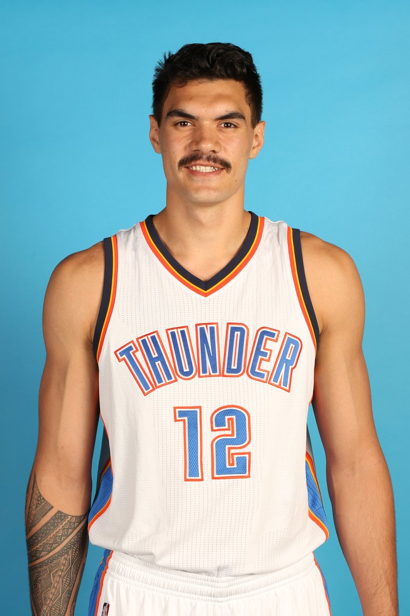Steven Daems Steven Adams turns 27 today. His transformation since entering the ...