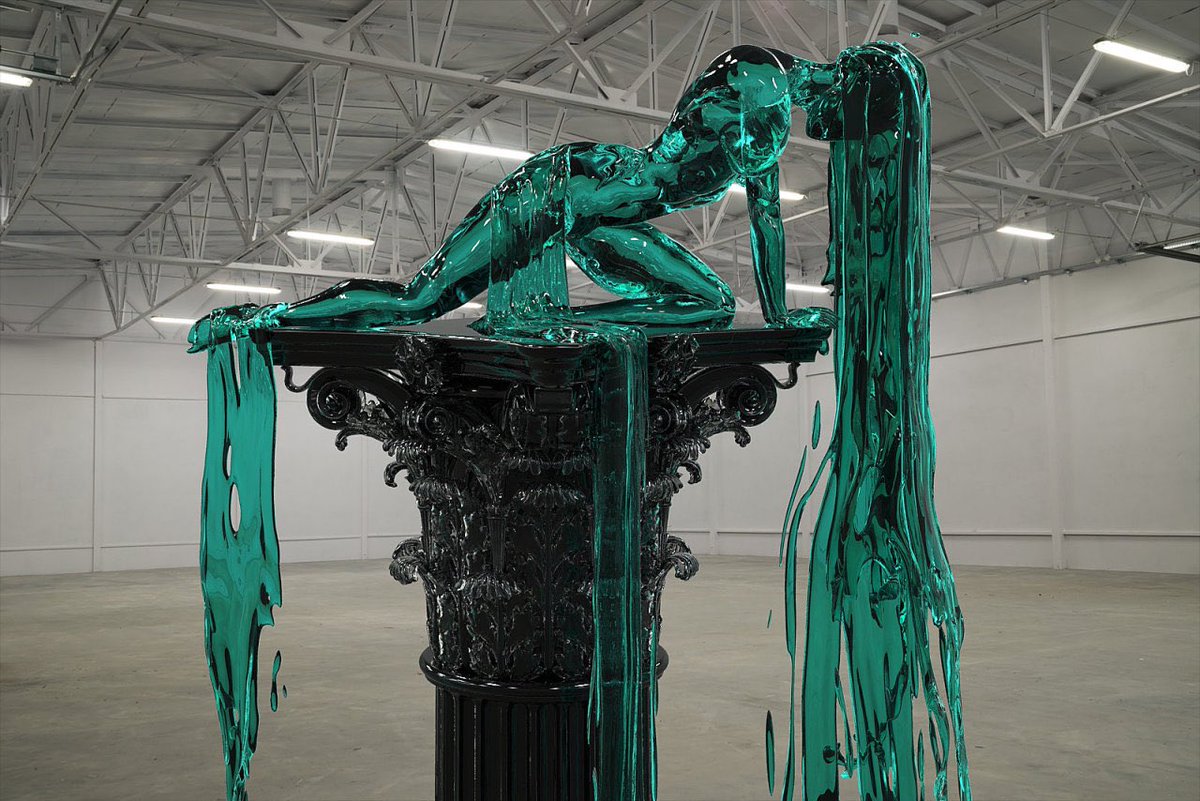 Artbaesel's tweet image. The Pedestal by Alexandra Reeves.