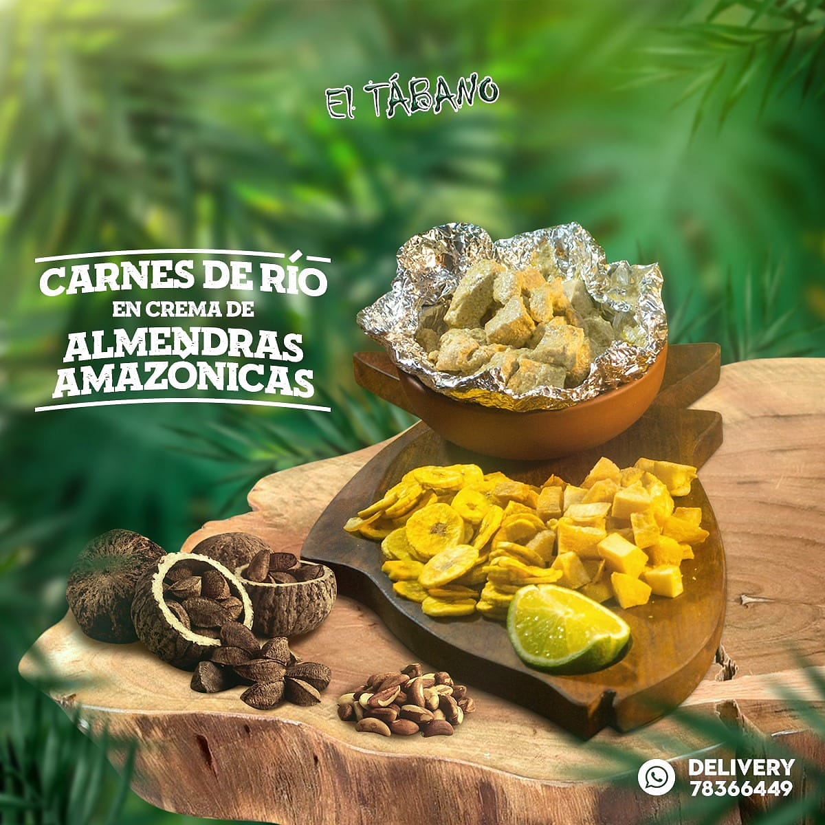 EltabanoPub's tweet photo. Hoy te recomendamos un plato ideal para reforzar tu organismo, rico en Zinc, Omega3, maridadas en limón, probá nuestras CARNES DE RÍO EN CREMA Y ALMENDRA. #ElTábano🌴 #AmazonianFood
Escríbenos:
#Tdd 67288099
#Scz 68296991
#Cbba 78366449 https://t.co/8wQpMewefS