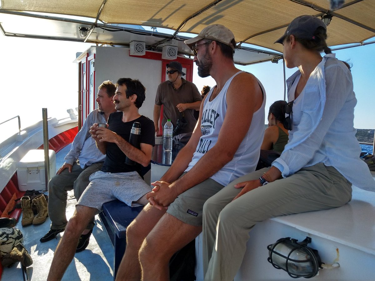 NorwInst's tweet photo. #SCIP2020 ended with great success last Friday. Many new sites, amazing team, and 0 health issues! Many thanks go to our collaborators from the #Ephorate of the #Cyclades. #prehistory #classics #island_archaeology @LevineRx @LevintheMed https://t.co/b44doloqIh