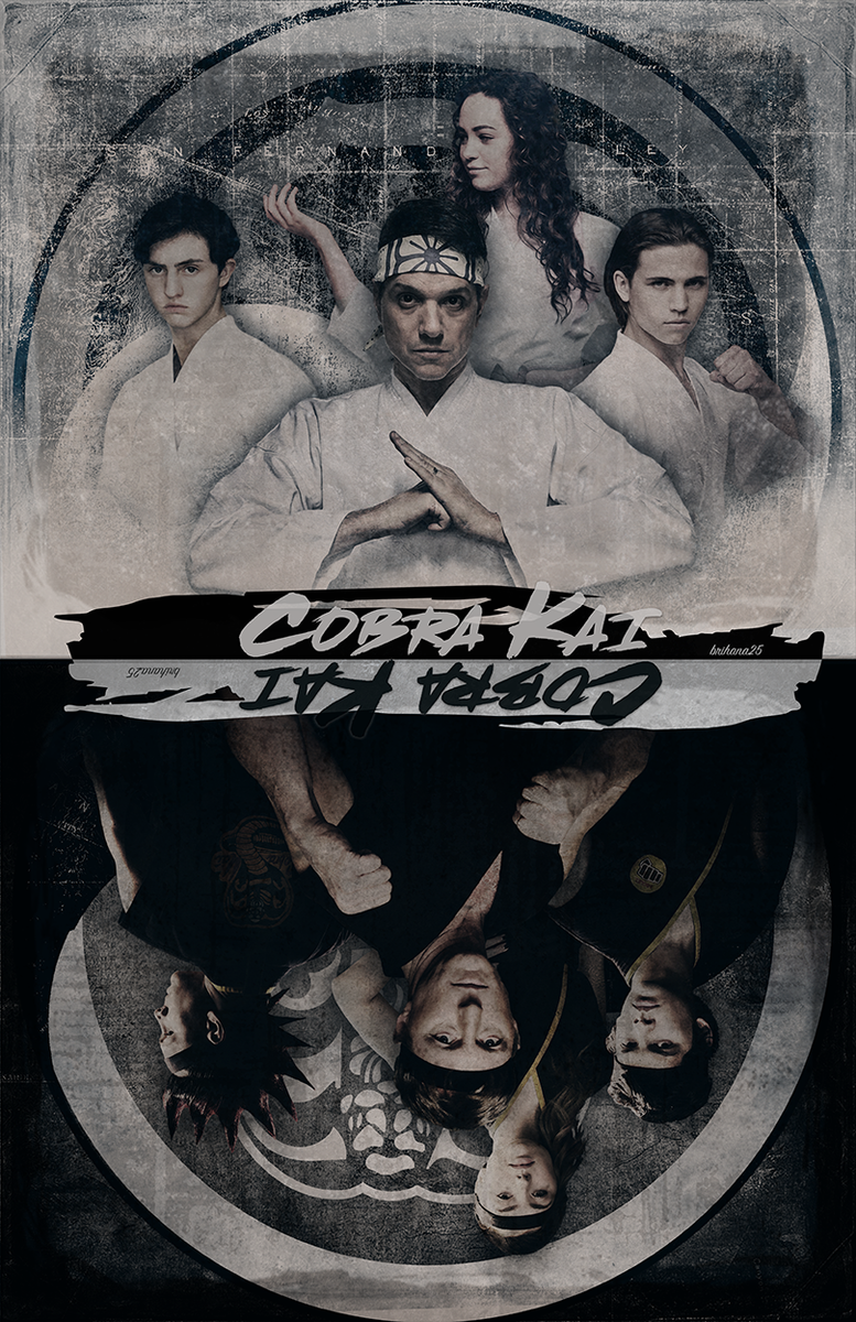 brihana25's tweet photo. Dark vs. light.
Good vs. evil.
Right vs. wrong.
Flip the script. Look at it from a different angle. See it in a different way.
It's all a matter of perspective.
#CobraKai #Season3IsComing #CobraKaiOnNetflix #FanartStuffKinda #MadeaThing https://t.co/0zuMW7zKVO