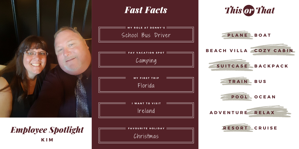 Meet Kim! Kim works as a School Bus Driver and is responsible for making sure everyone gets to school safely and on time!