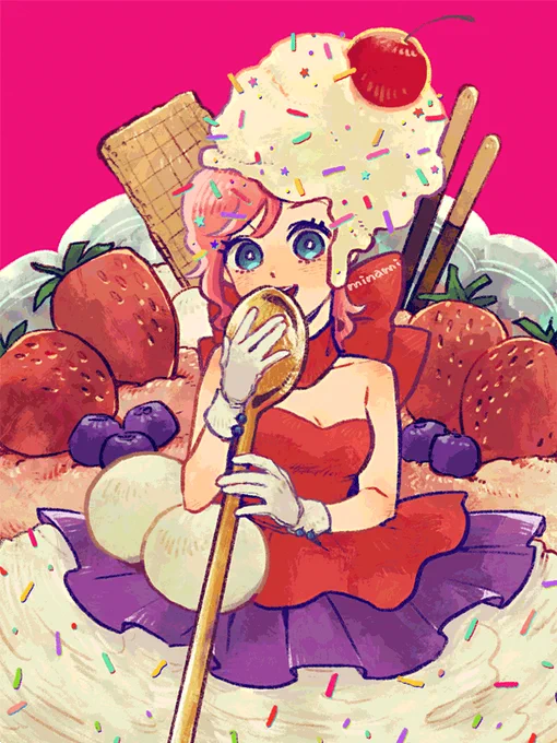 #女の子のイラストだけで興味を持ってくれる方へ届け 