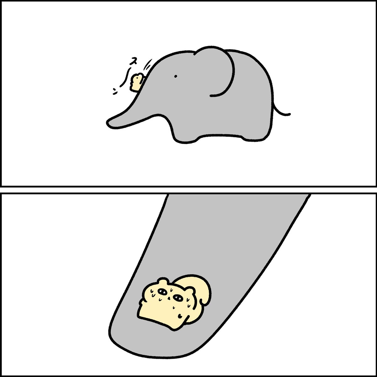 思ったより怖かったリス 