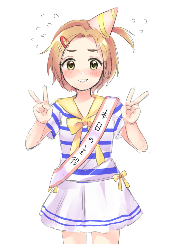 龍崎薫 「ちょっと恥ずかしい薫ちゃん #龍崎薫生誕祭2020 」|すずしのイラスト