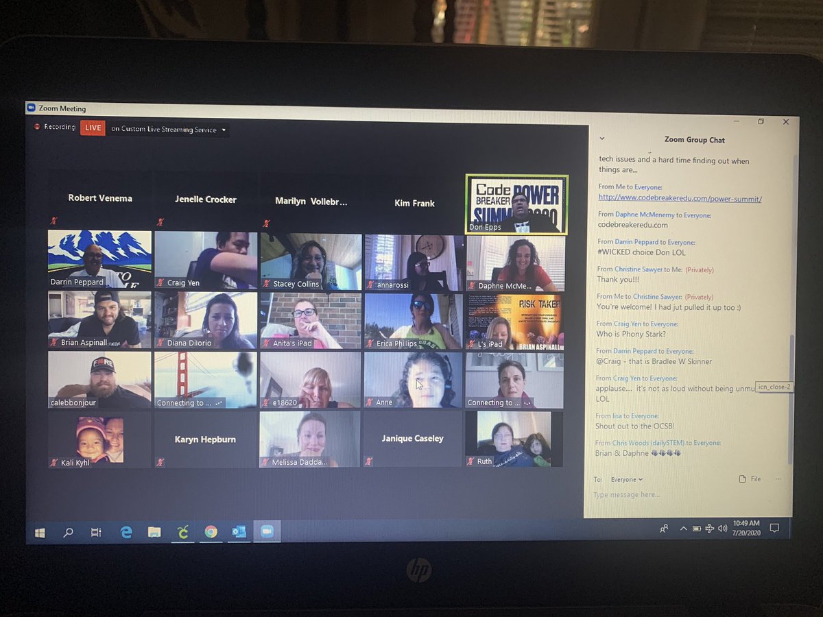 Miss_Crocker's tweet photo. Thank you @mraspinall for organizing! Thank you @AnneLeBlanc2  for tagging me to sign up!! #CodeBreakerPowerSummit https://t.co/SrPSesnBku