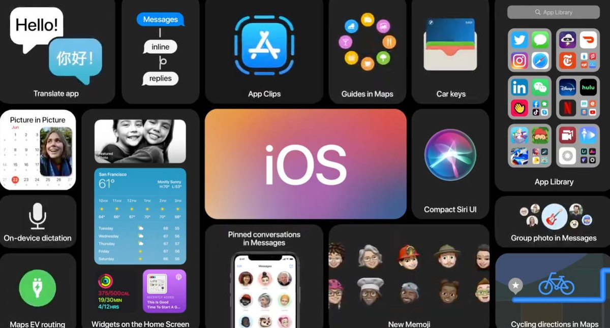 OziliusUK's tweet photo. Betas dropping later today or tomorrow rumours across leakers suggests. Keep a look out..! #ios14 #macOSBigSur #ios14beta #ios14publicbeta https://t.co/eABCzAChmb
