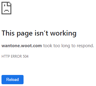 mhignight's tweet photo. @woot The cart seems like it's having issues, everywhere else Woot is loading perfectly.  It's not a speed issue. https://t.co/1NPOLj0weO https://t.co/8PV0ZRSbAf