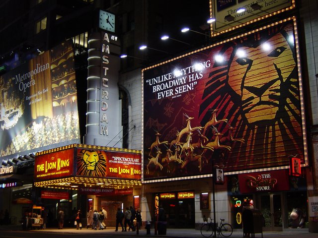 MickeyMindset's tweet photo. Twenty-five years ago today, Disney signed a 99-year lease for the Broadway New Amsterdam theater in New York City, currently home of 'Aladdin'. We can't wait for magic to return to the New Amsterdam - not to mention there's only 74 years left on that lease! https://t.co/sM4uTBEzOo